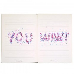 Journal Love Who You Want  Christian Lacroix