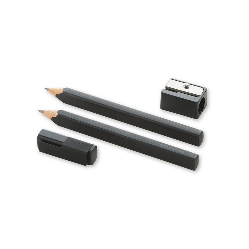 Moleskine - 66139690 - Set 2 crayons à papier Moleskine - La Papeterie  Parisienne