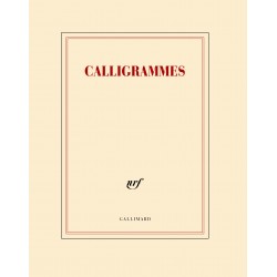 Cahier + crayon «Calligrammes» Gallimard