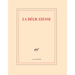 Cahier «La délicatesse» Gallimard