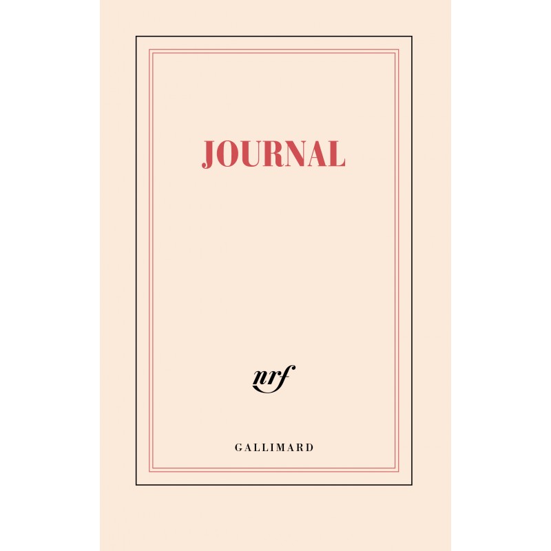 Carnet «Journal» Gallimard