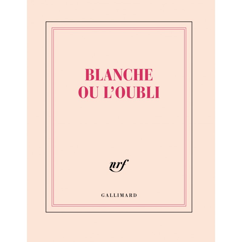 Carnet carré «Blanche ou l'oubli» Gallimard