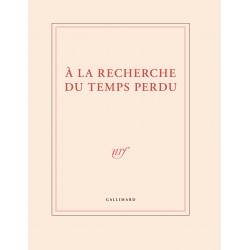 Carnet grand format «A la recherche du temps perdu» Gallimard