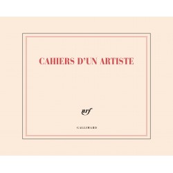 Carnet de dessin «cahier d'un artiste» Gallimard