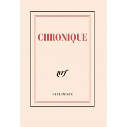 Carnet Poche «Chroniques» Gallimard