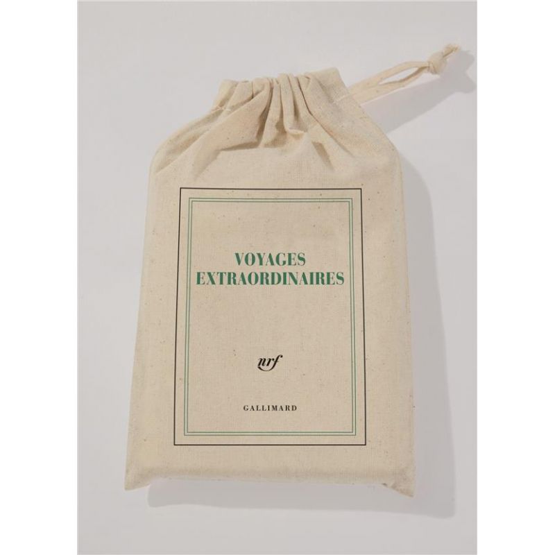 Pochette de carnets poche «Voyages extraordinaires» Gallimard