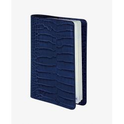 Etui passeport VeauSavannah bleu marine Mignon