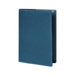 Etui passeport Bornéo bleu canard Mignon