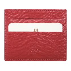 Etui cartes Bornéo rouge garance Mignon