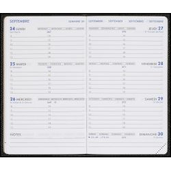 Agenda 15 cm GLOSSY bleu roi Agenda Moderne (2025)