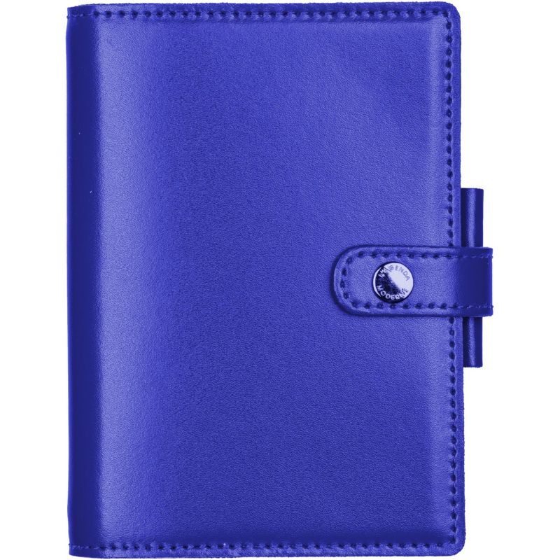 Agenda 13 cm GLOSSY bleu roi avec pate Agenda Moderne (2025)