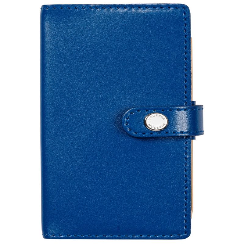 Agenda 13 cm GLOSSY bleu roi avec pate Agenda Moderne (2025)